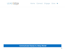Tablet Screenshot of leadstra.com